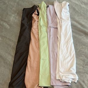 Lot of 5 mens tank tops